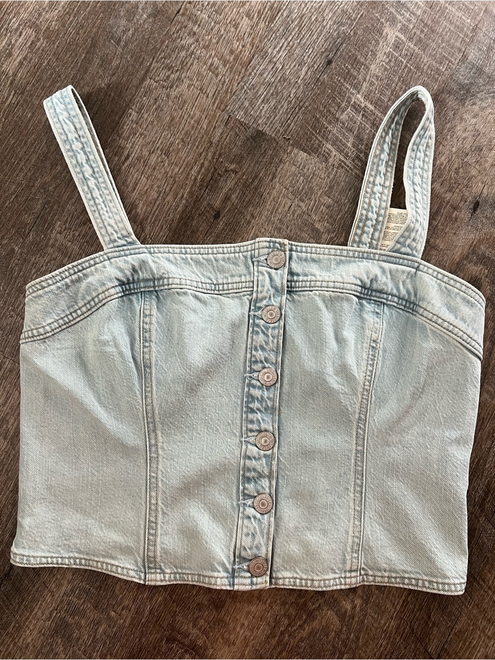 Levi's Drea Denim Tank- Size Large
